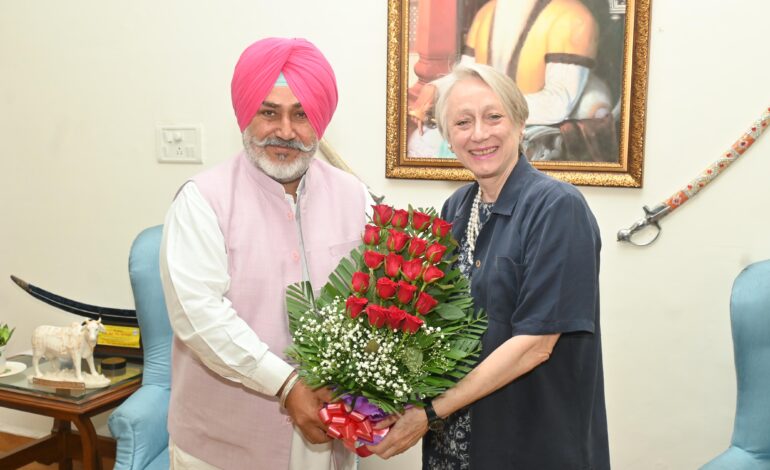 Punjab explores further opportunities for litchi export to UK: British Deputy High Commissioner meets Chetan Singh Jouramajra to discuss agro-allied technologies and future collaborations