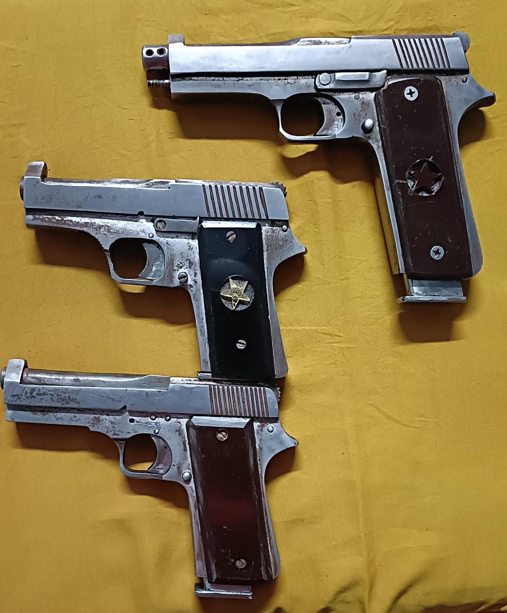 PUNJAB POLICE BUSTS ANOTHER INTERSTATE WEAPONS SMUGGLING MODULE IN AMRITSAR; THREE HELD WITH 3 PISTOLS