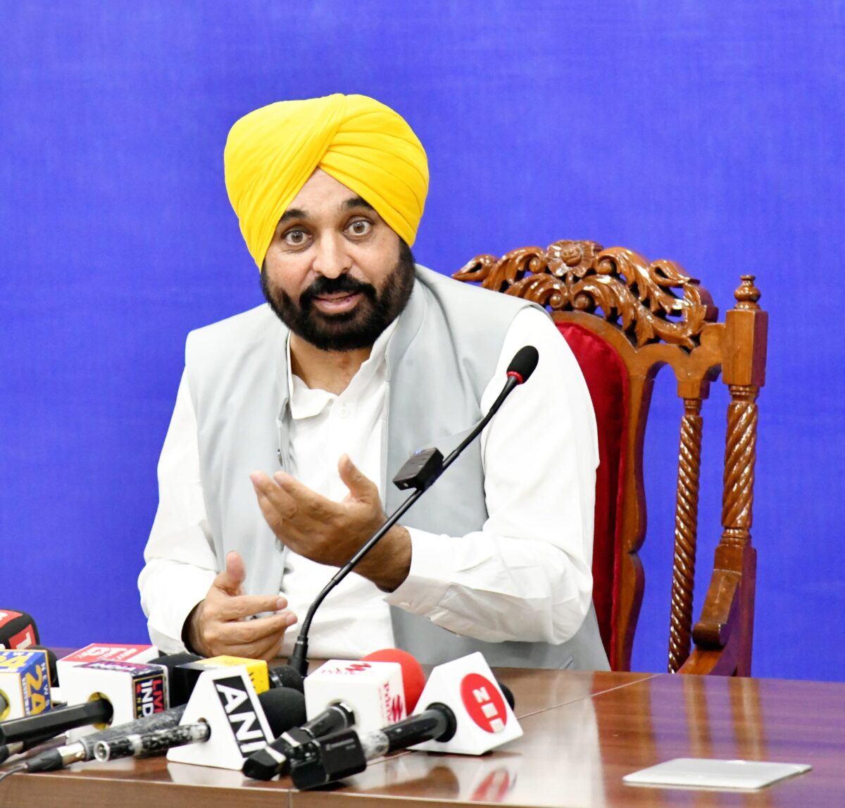 Punjab CM Bhagwant Mann Announces Boycott of NITI Aayog Meeting