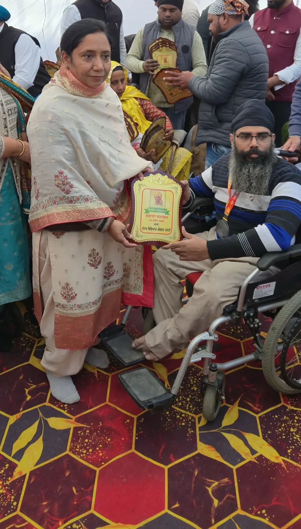 Social Security Minister Dr. Baljit Kaur Attends Annual Event Organized by Punjab Divyang Action Committee