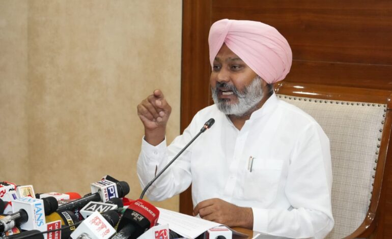 400% Return, Zero Coercion; Punjab’s Land Pooling is India’s Boldest Pro-Farmer Policy : Harpal Cheema