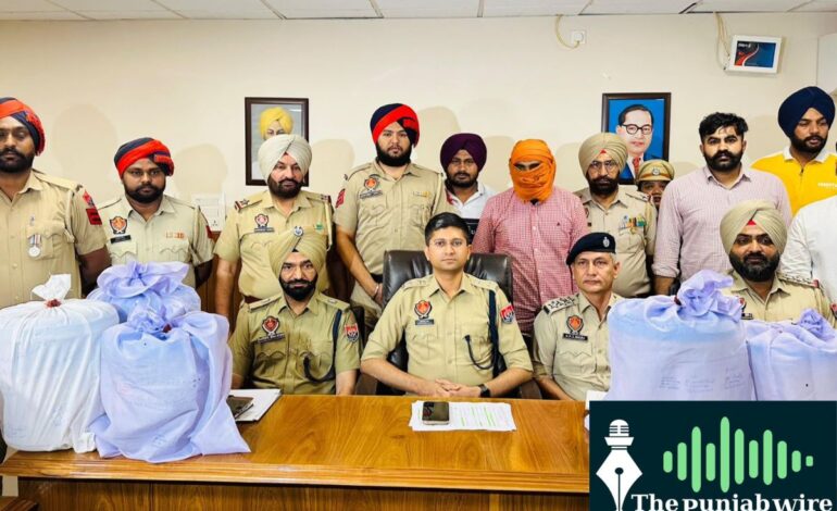 BIGGEST DRUG SEIZURE OF 2025: PAK-ISI CONTROLLED NARCO SMUGGLING MODULE BUSTED; ONE HELD WITH 85KG HEROIN